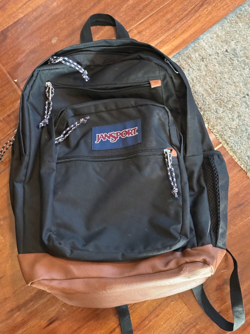 JANSPORT BACKPACK- Cool Student Black (005)